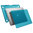 Frosted Hard Shell Case for Apple MacBook Air (13-inch) 2020 / 2019 / 2018 - Sky Blue